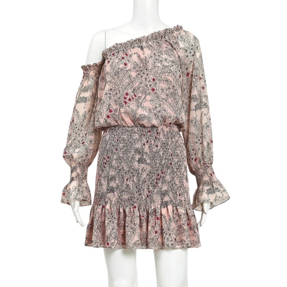 Alexis Royce Mini Dress in Misty Rose Size S - Picture 4 of 13